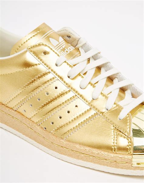 adidas original superstar in gold